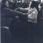 1992 Lasha, Tibet - dancing in the streets